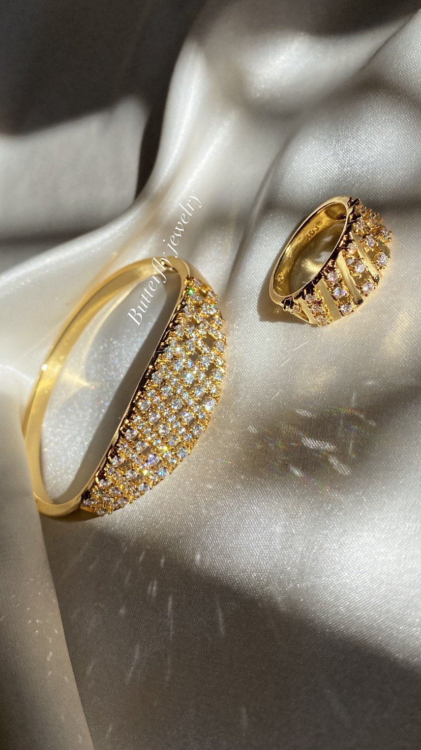 Ensemble bracelet et bague